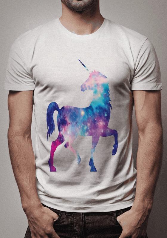 T-Shirt Feminina Unicornio 
