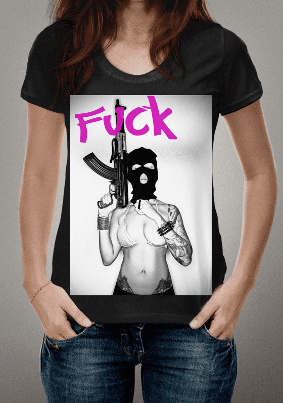 Nome do produto  T-SHIRT FUCK THUG