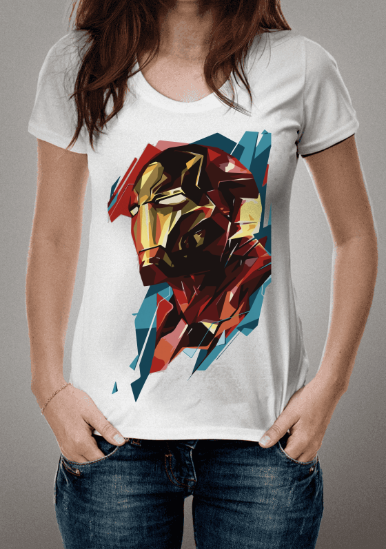 Nome do produto  T-SHIRT HOMEM DE FERRO