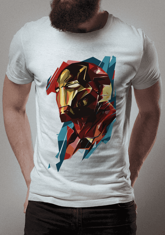 Nome do produto  T-SHIRT HOMEM DE FERRO