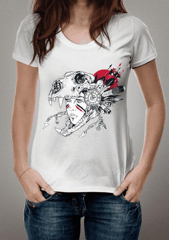 Nome do produto  T-Shirt IndieWolf