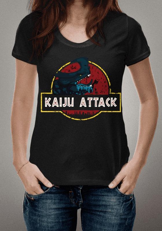 Nome do produto  T-Shirt Kaiju Attack