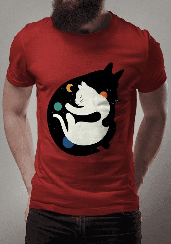 Nome do produto  T shirt Like cat and dogs