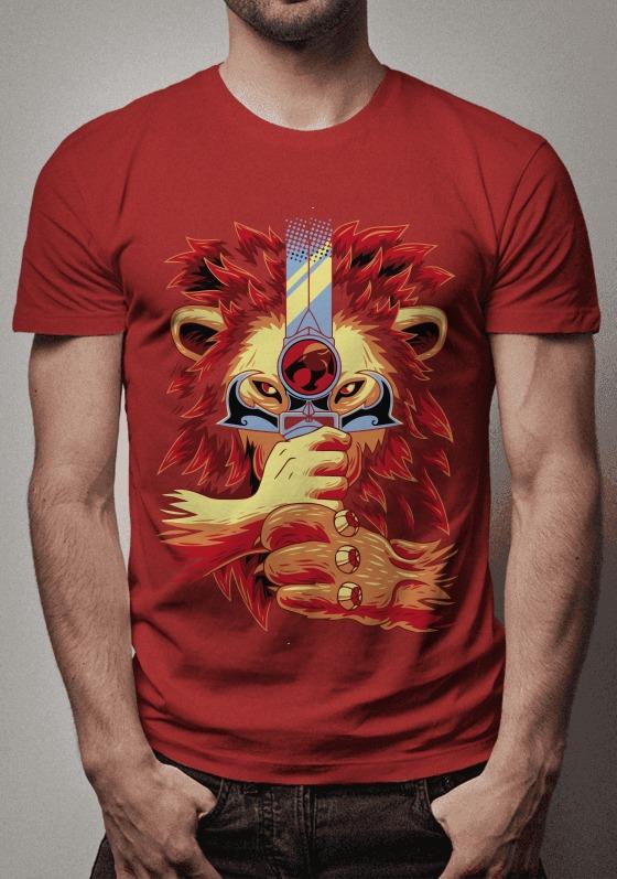 Nome do produto  T-Shirt Lion