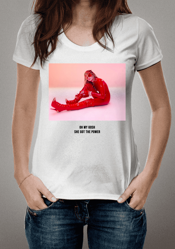 T-Shirt Miley Cyrus Oh My Gosh She Got The Power