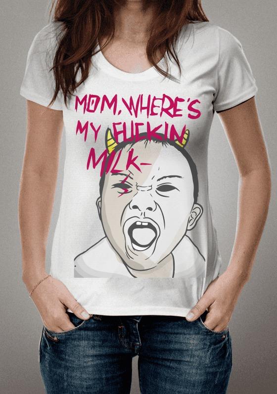 Nome do produto  T-Shirt Mom Where's