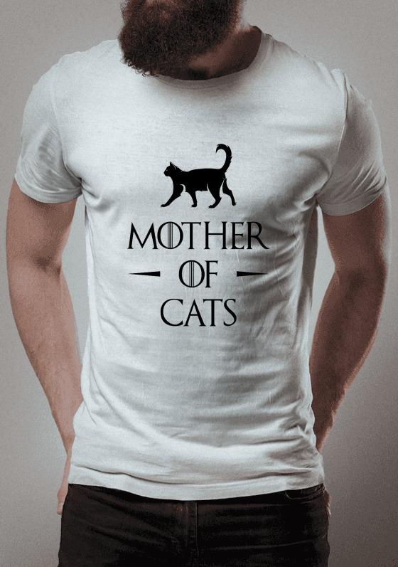 T-Shirt Mother of Cats  GOT