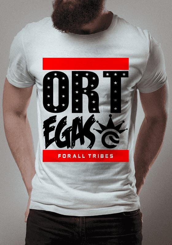 Nome do produto  T-SHIRT ORTEGAS RED LINE