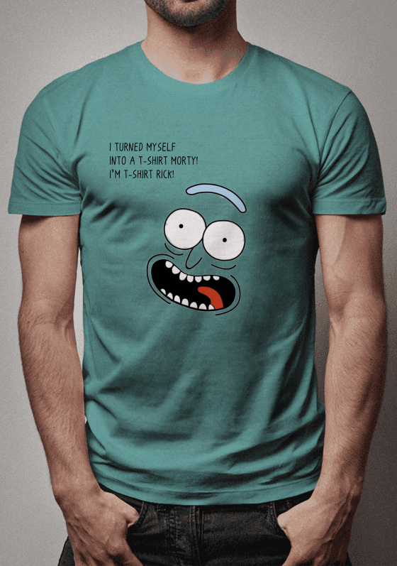 Nome do produto  T-SHIRT RICK 