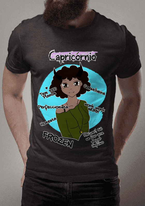 T-Shirt Signo Capricórnio- Frases Engraçadas - Todas Cores