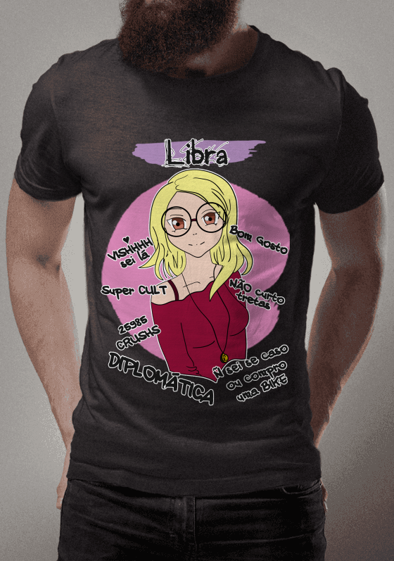 T-Shirt Signo Libra - Frases Engraçadas - Todas Cores