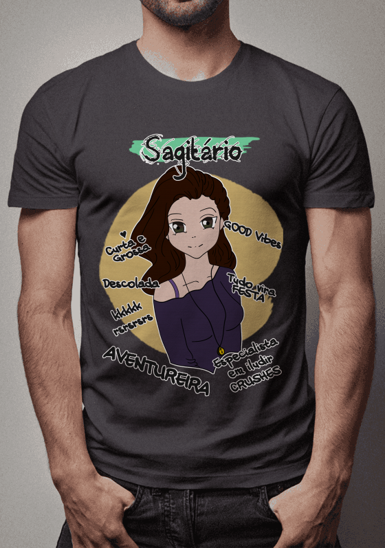 T-Shirt Signo Sagitário - Frases Engraçadas - Todas Cores