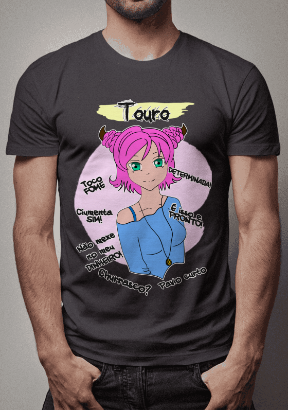 T-Shirt Signo Touro- Frases Engraçadas - Todas Cores