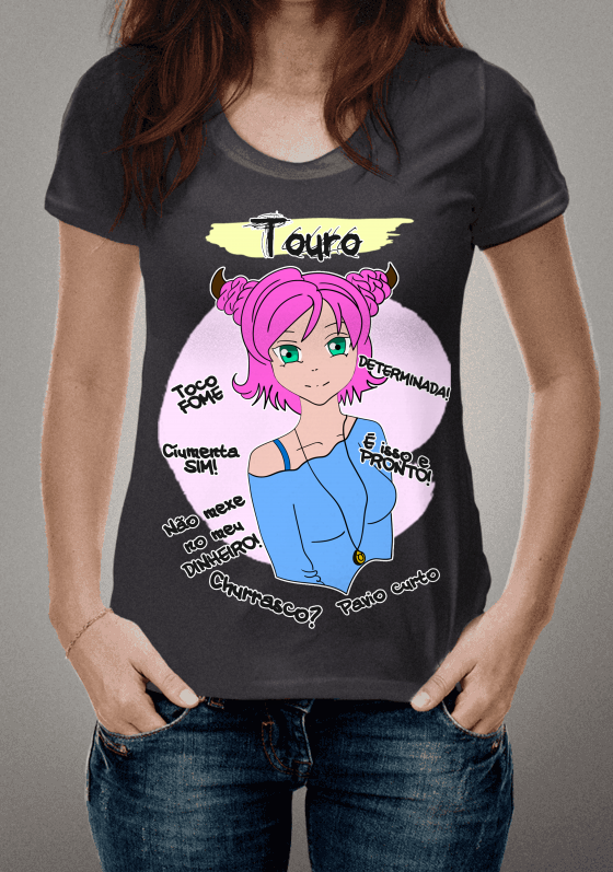 T-Shirt Signo Touro- Frases Engraçadas - Todas Cores