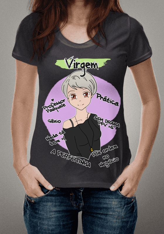 T-Shirt Signo Virgem- Frases Engraçadas - Todas Cores