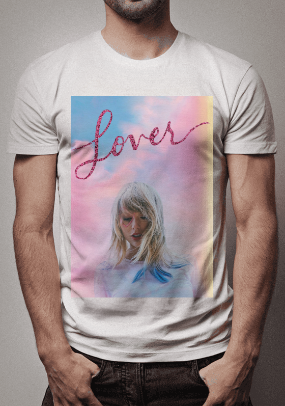 T-Shirt Taylor Swift Lover Capa
