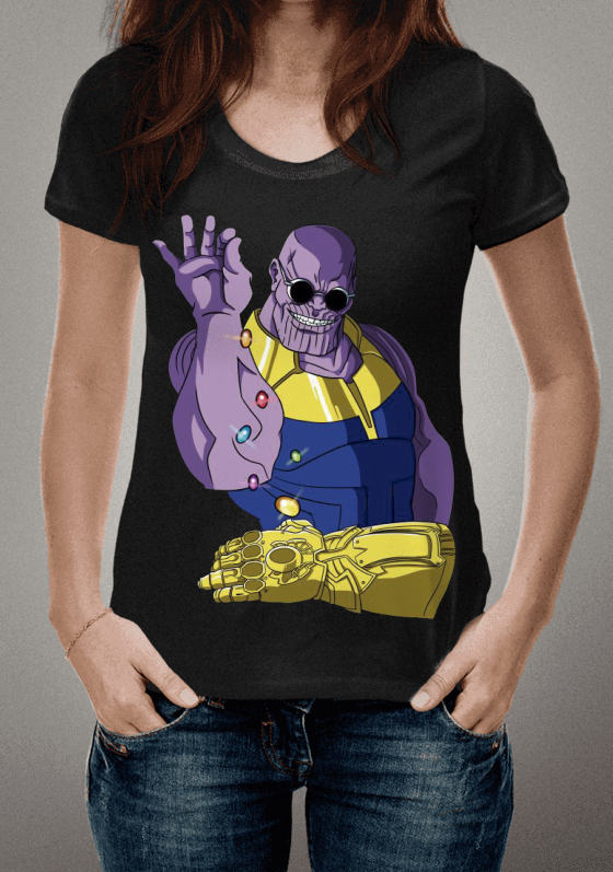 Nome do produto  T-SHIRT THANOS