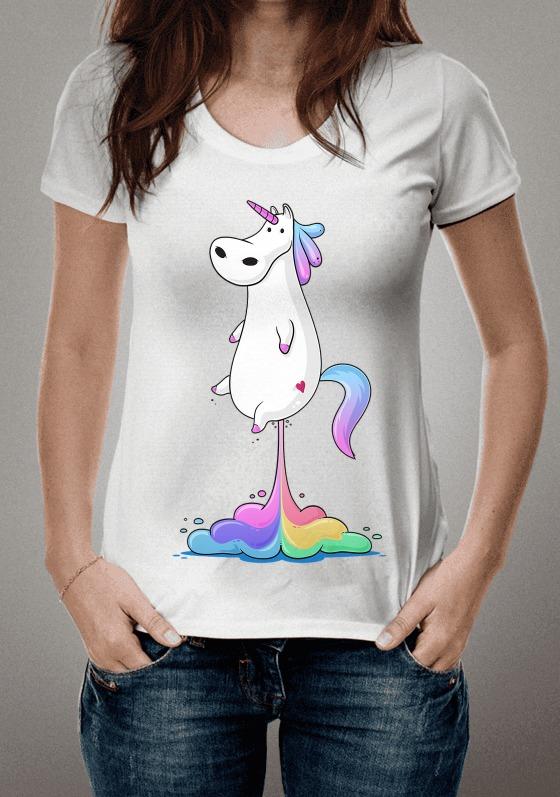 Nome do produto  T Shirt Unicornio