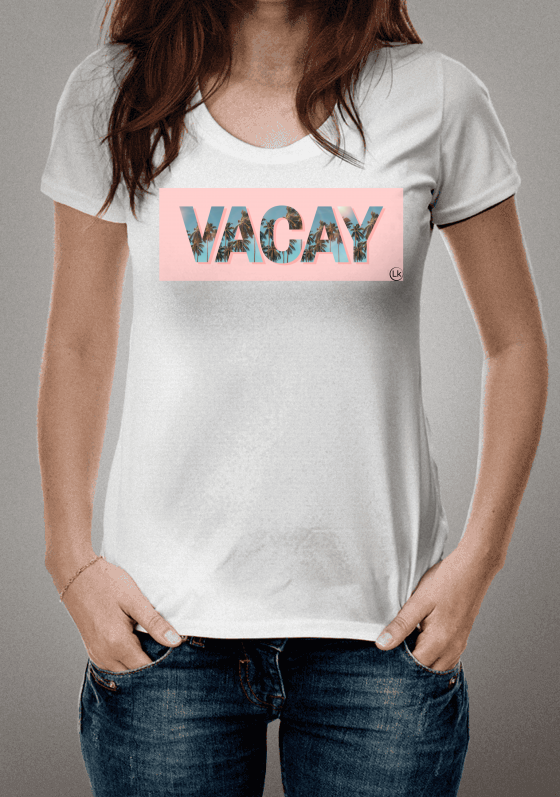 Nome do produto  T-shirt Vacay