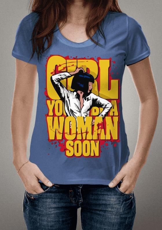 Nome do produto  T-Shirt Woman Soon