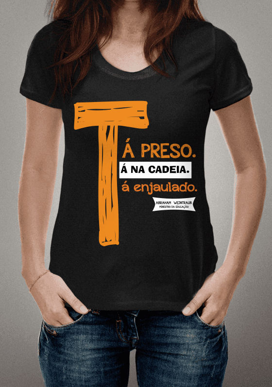 Nome do produto  TÁ PRESO TÁ NA CADEIA TA ENJAULADO