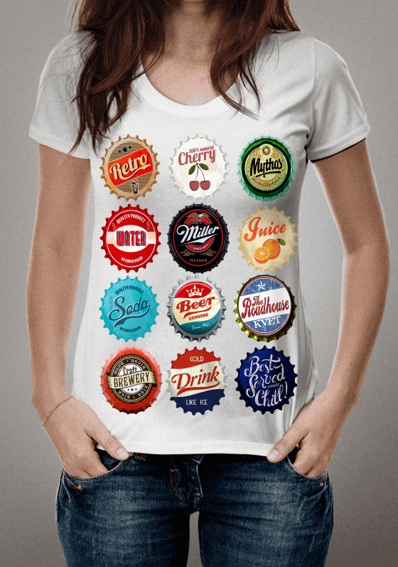 Nome do produto  TAPAS  de refrescos vintage