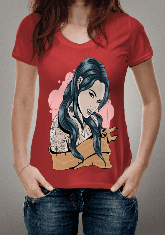 Nome do produto  TATOO GIRL