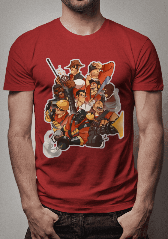 Nome do produto  Team Fortress 2 - Red Team 