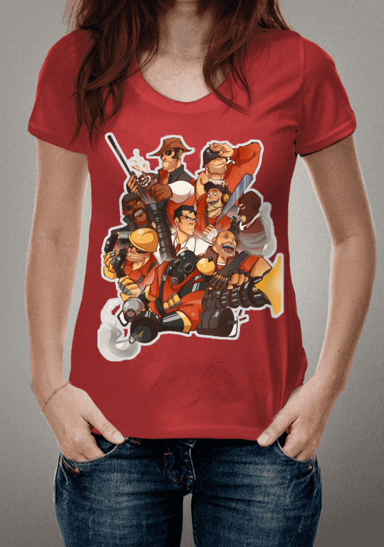 Nome do produto  Team Fortress 2 - Red Team 