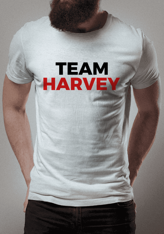 Nome do produto  TEAM HARVEY - BRANCA