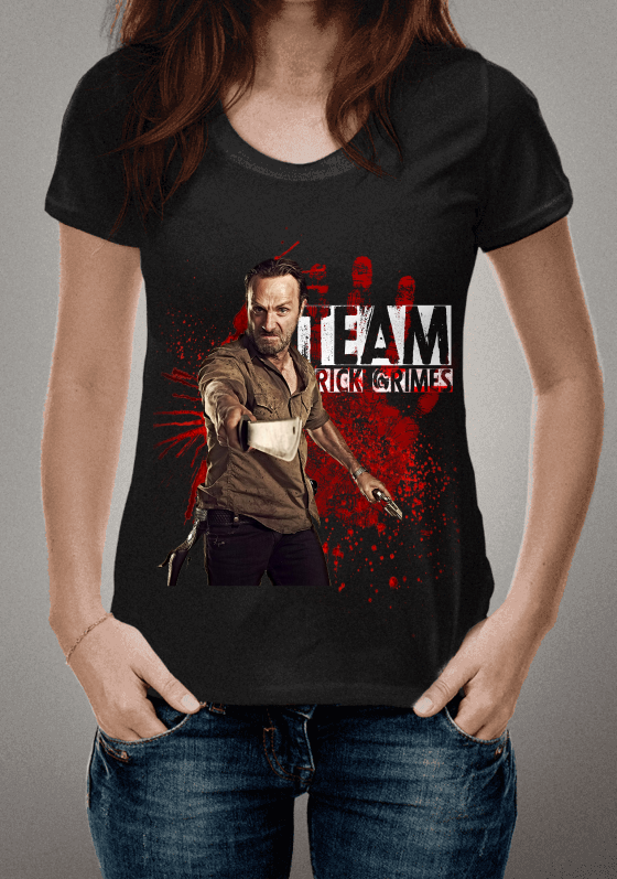 Nome do produto  Team Rick Grimes