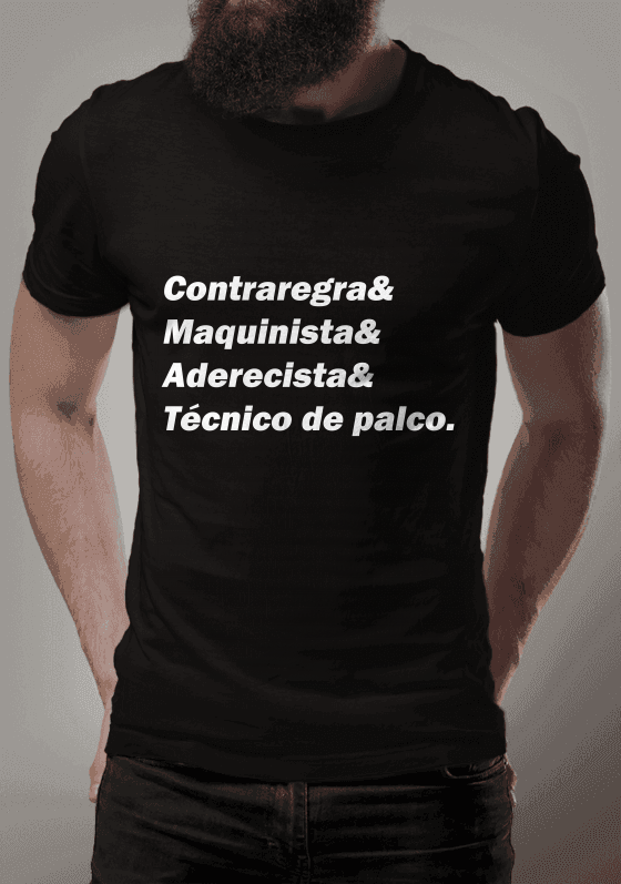 Nome do produto  Técnico de palco