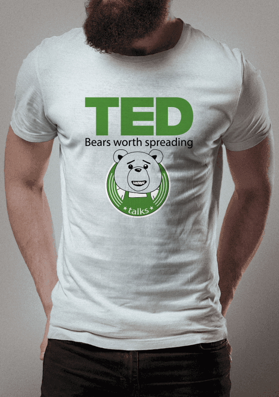 Nome do produto  TED - Bears worth spreading