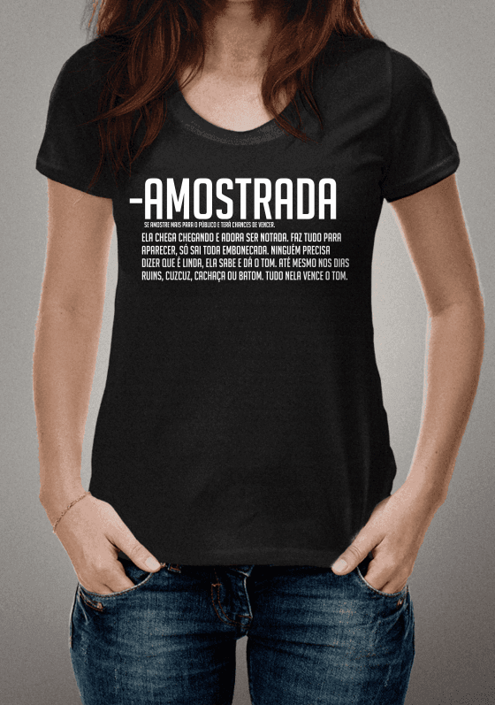 Nome do produto  TEE AMOSTRADA