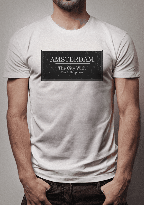 Nome do produto  TEE AMSTERDAM