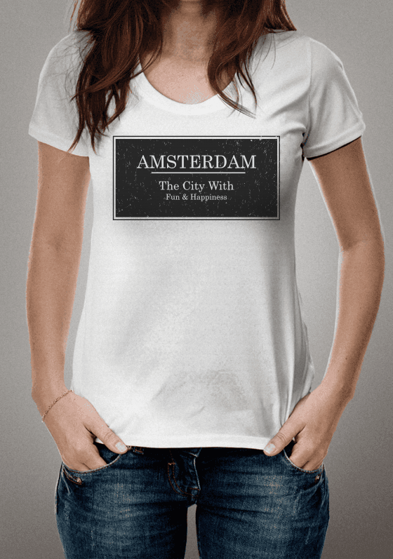 Nome do produto  TEE AMSTERDAM