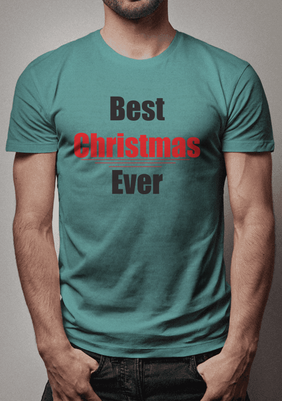 Nome do produto  TEE BEST CHRISTIMAS