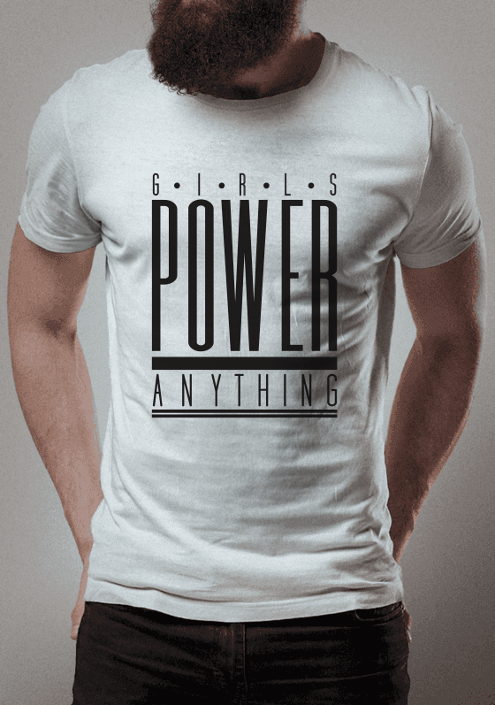 Nome do produto  TEE GIRLS POWER