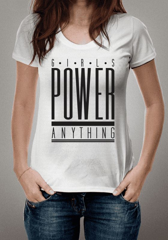 Nome do produto  TEE GIRLS POWER