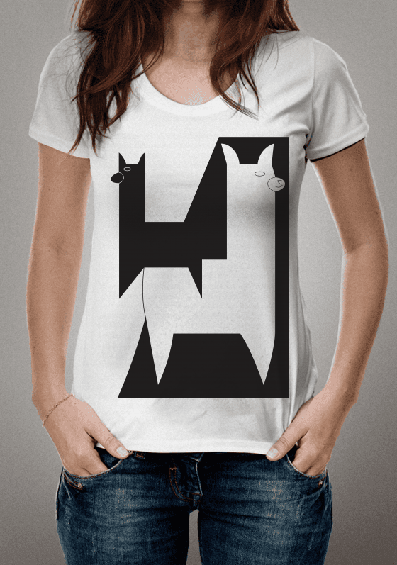 Nome do produto  TEE LHAMA DUO