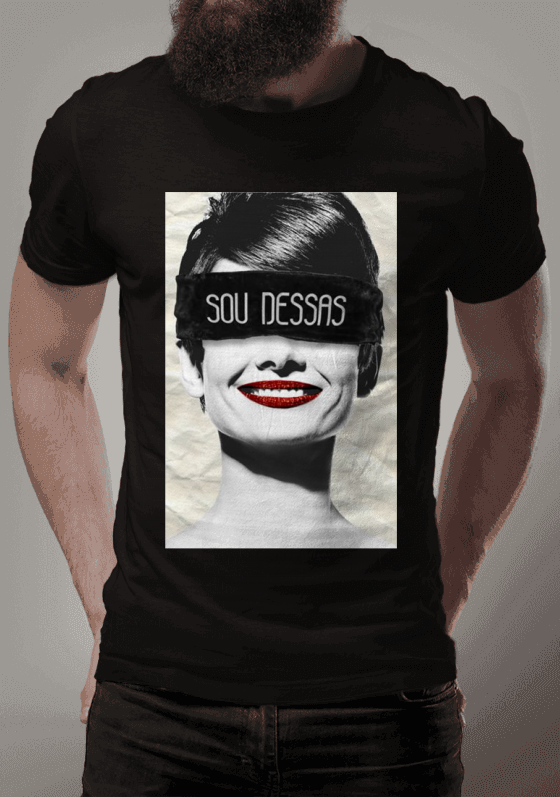 Nome do produto  TEE SOU DESSAS