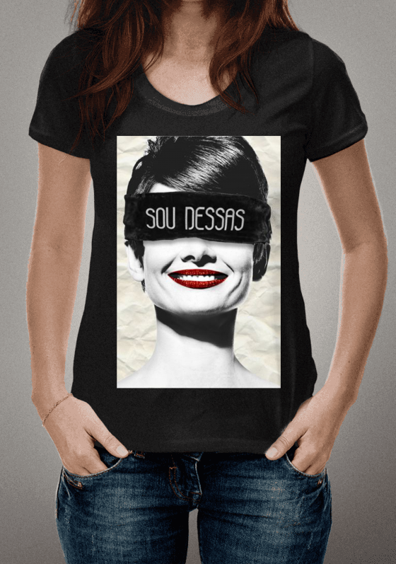 Nome do produto  TEE SOU DESSAS