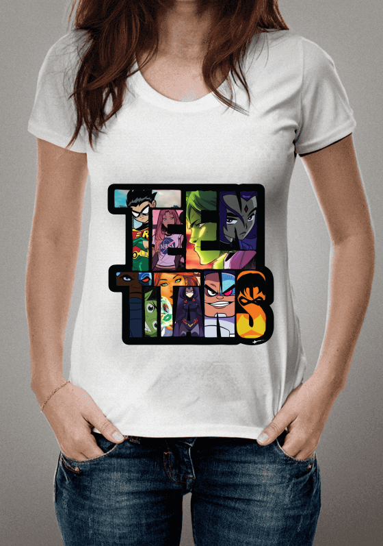 Nome do produto  Teen Titans #1 by:senorphian