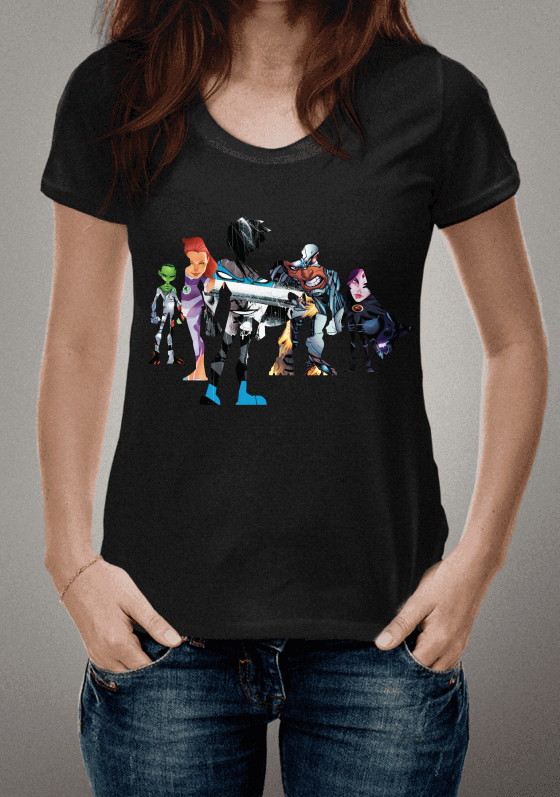 Nome do produto  Teen Titans #2 By:Senorphian