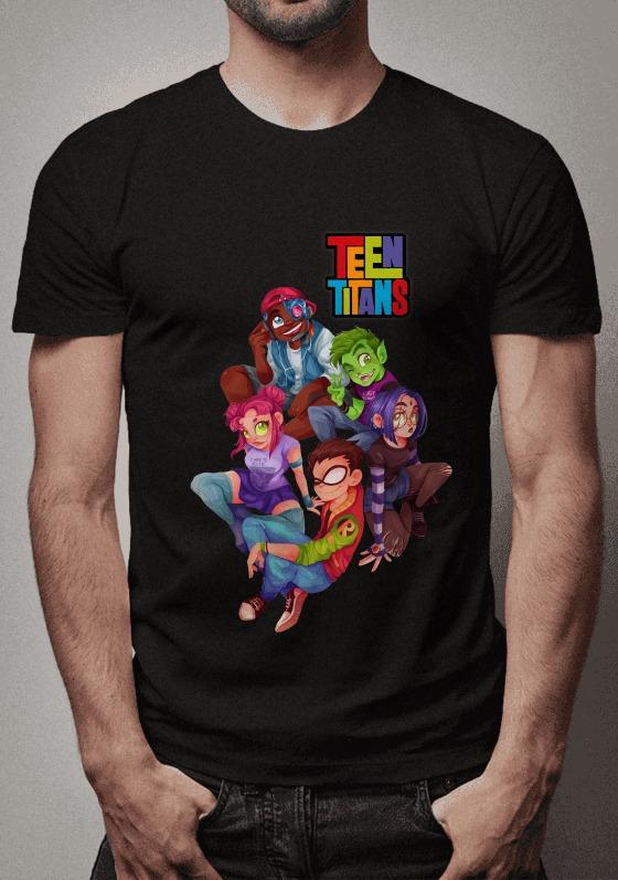 Nome do produto  Teen Titans