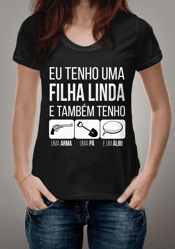 Tenho uma filha linda