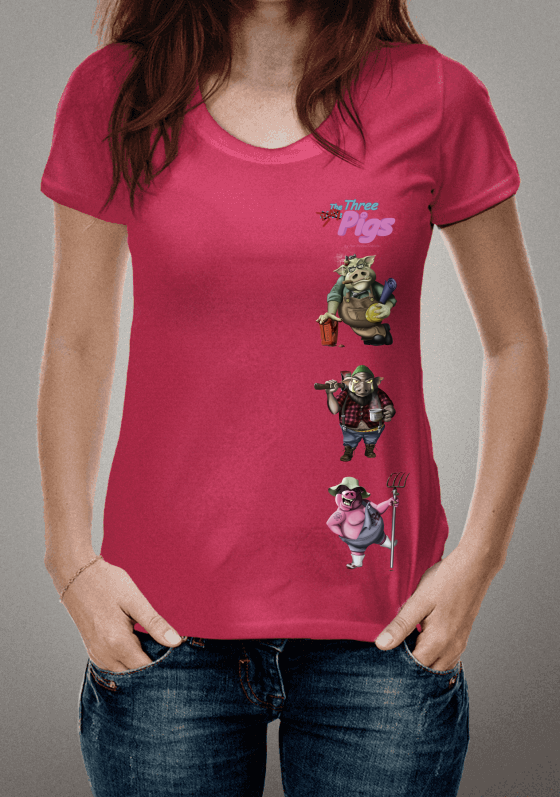 Nome do produto  The 3 bad pigs