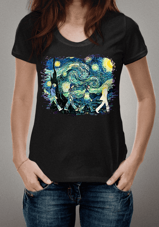 Nome do produto  The Beatles Starry Night Band