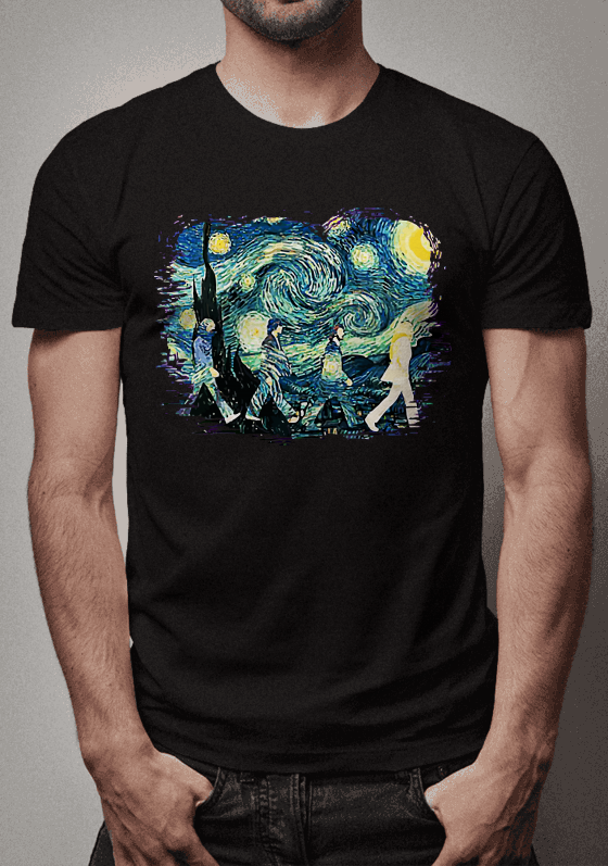 Nome do produto  The Beatles Starry Night Band