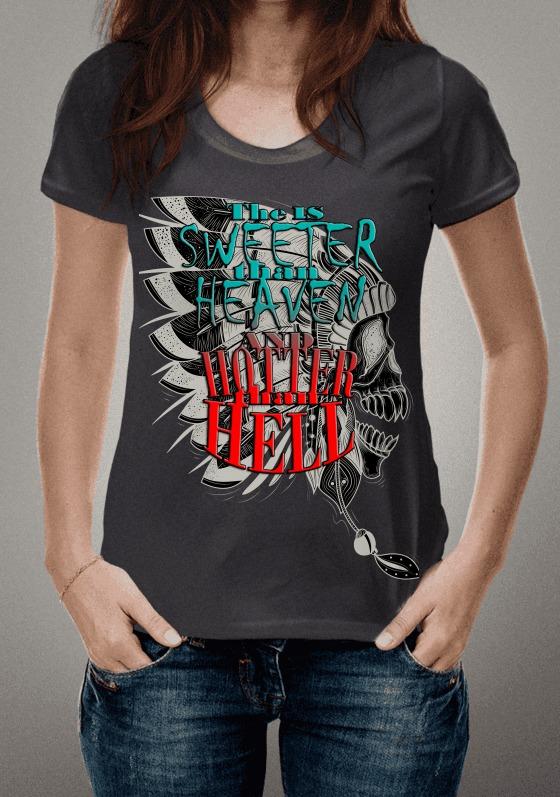 Nome do produto  the is sweeter than heaven and hotter than hell